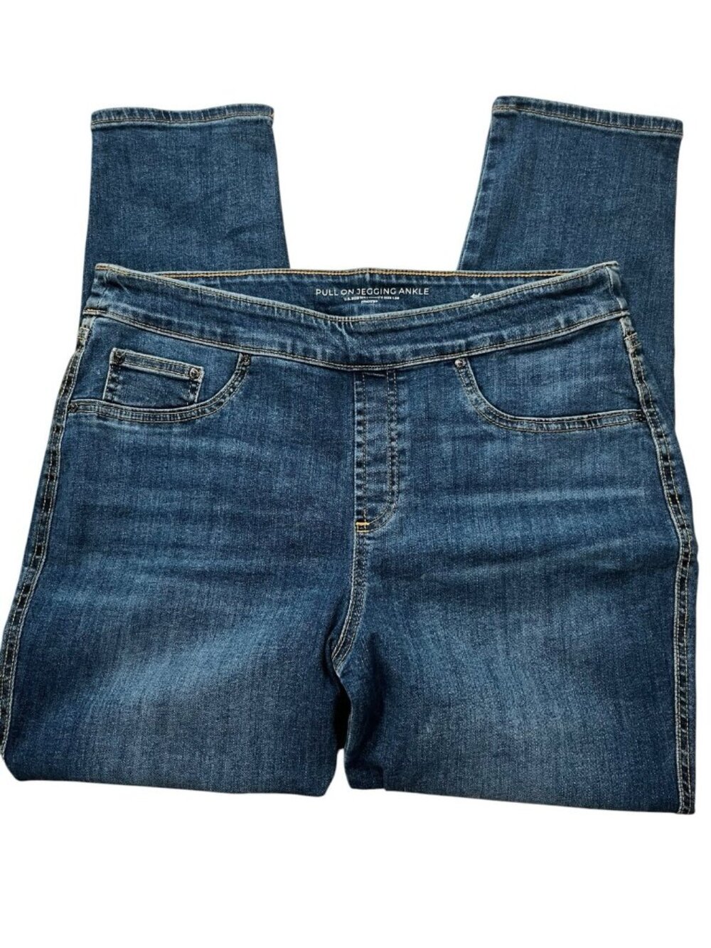 Chico's Pull on Jegging Ankle stretch jeans Women's size 1.5(10)
